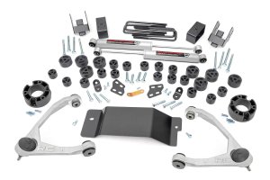 Chevrolet Silverado 1500 Suspension Lift Kit - Rough Country - 4.75 Inch Lift, Combo, N3 Shocks - '07-'13
